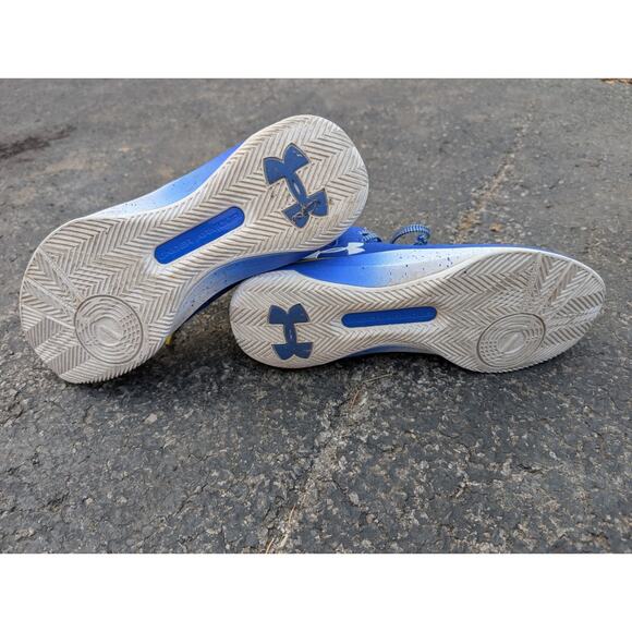 Under Armour Mens Steph Curry Sneakers 9.5 Royal Blue (3)III Zero(1298308-400) - Picture 9 of 9